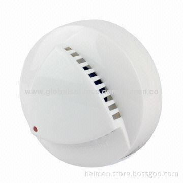 9-35V DC Dual-sensor Smoke and Heat-fire Alarm with Remote LED Indicator, 100*46mm Size